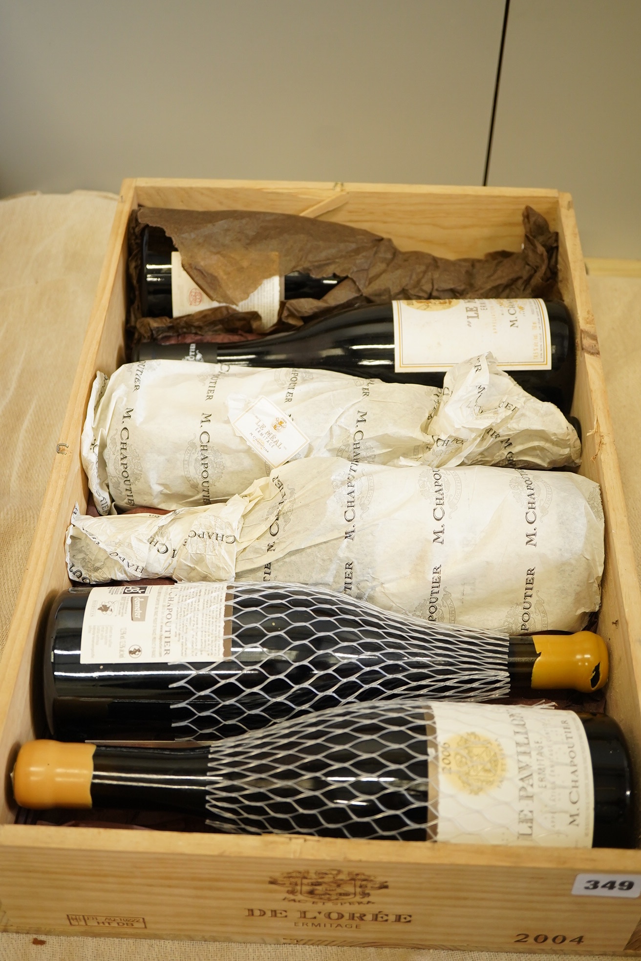 Domaine M. Chapoutier: A mixed parcel of Côtes du Rhône red wine